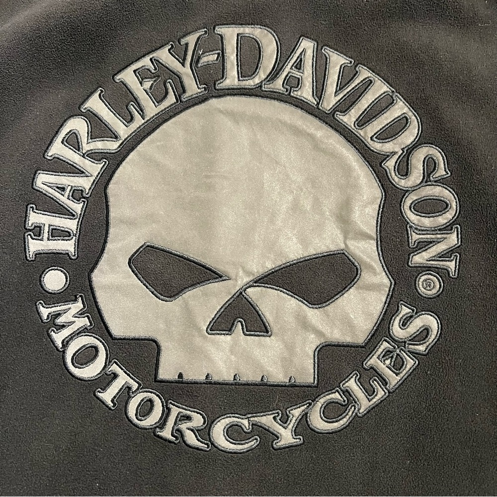 Harley Davidson Cross Roads Il
Fleece Hooded Jacket Willie G Skull Size 2XL - Picture 4 of 16